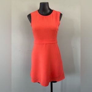 Forever 21 Orange A-line Sleeveless Short Dress Sz Small NEVER WORN